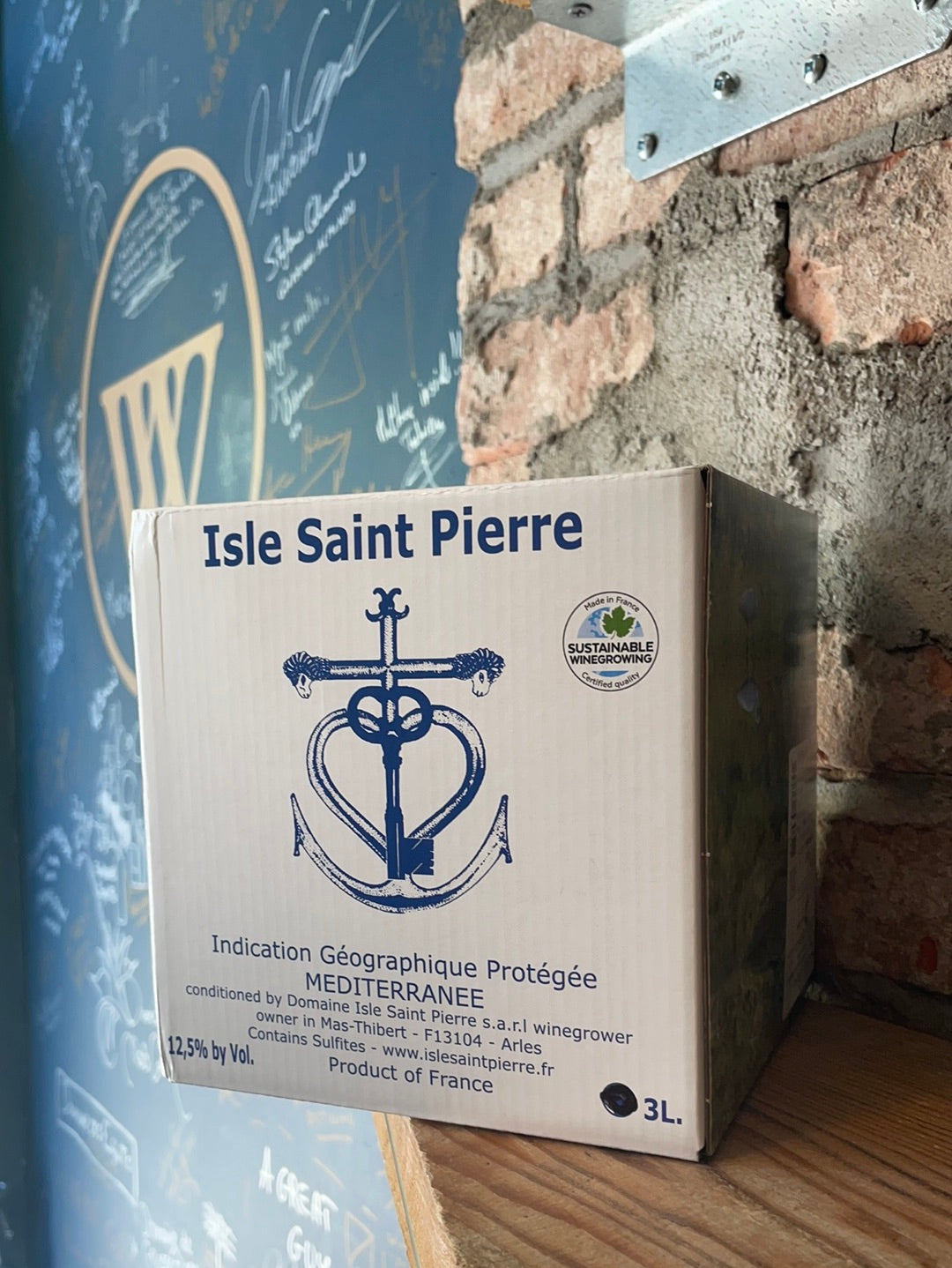 Isle St Pierre Rose Méditerranée VdF Bag in Box 2021 [3L]