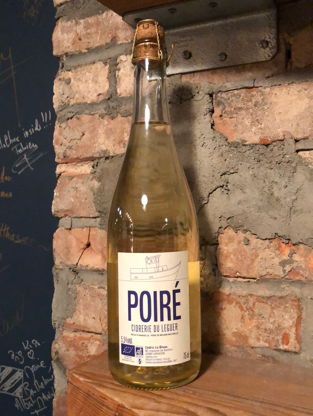 Ciderie du Leguer Poire 2018