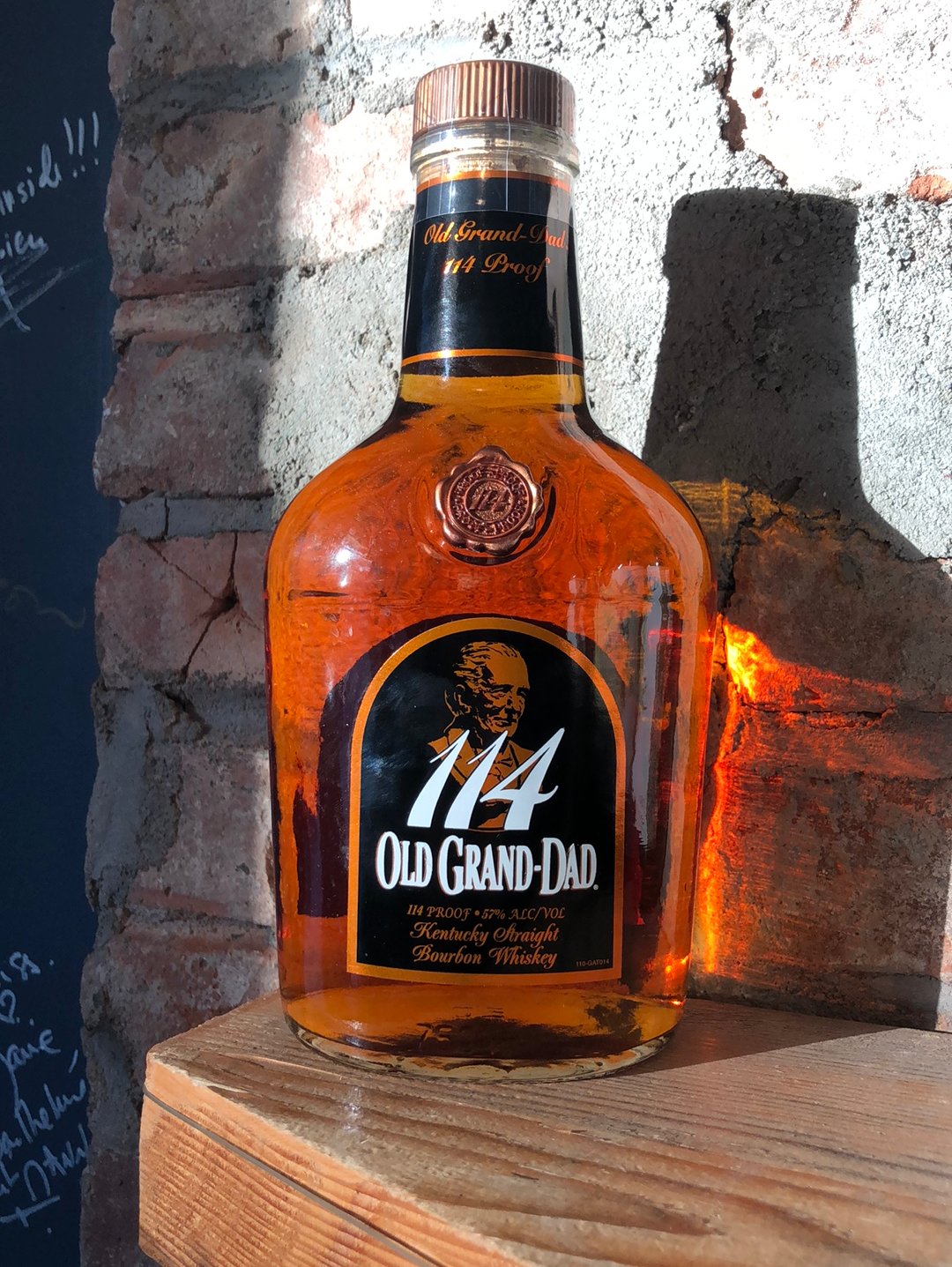 Old Grand Dad Bourbon Whiskey 114 Proof [NY State Only]