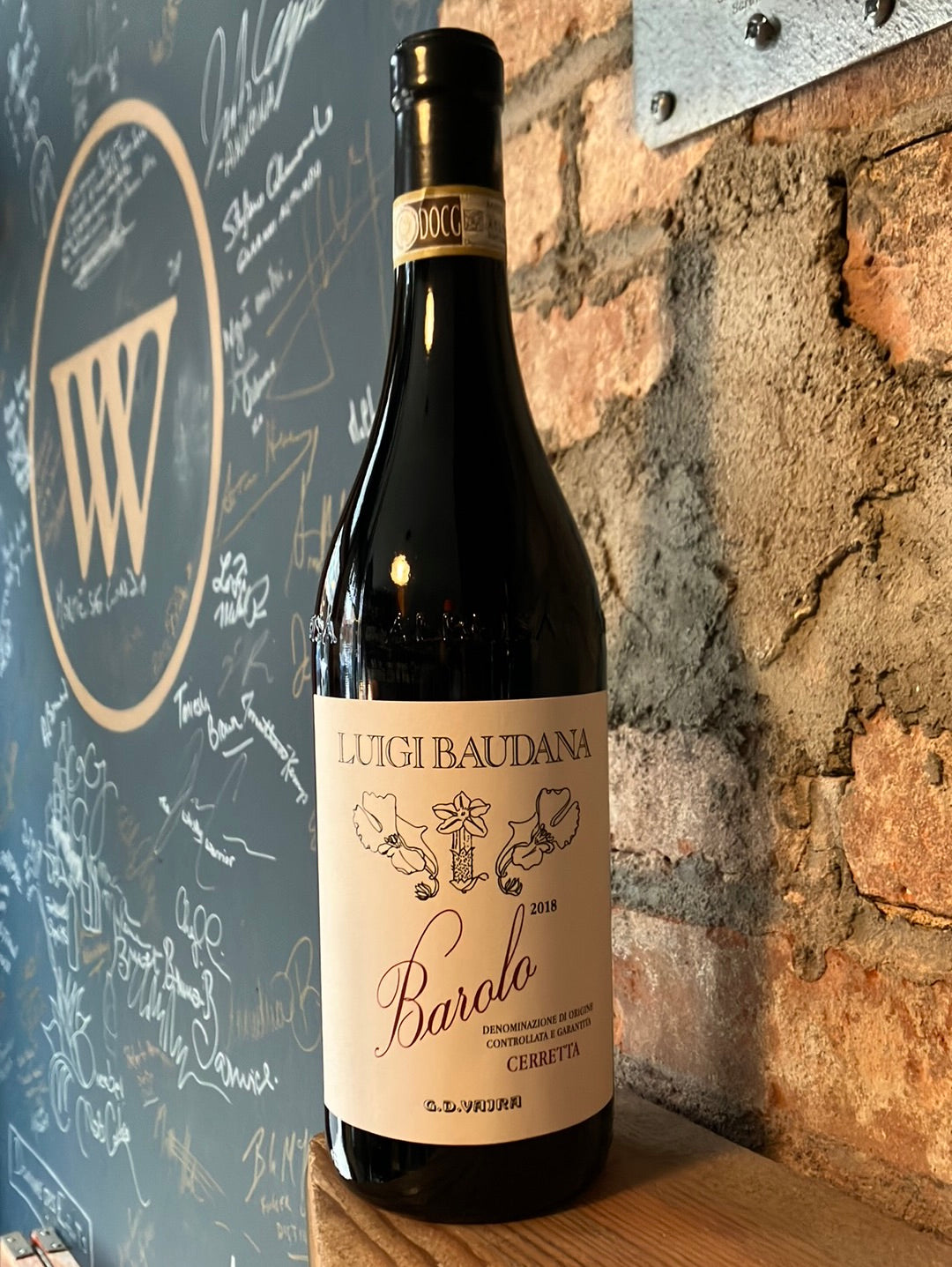 Luigi Baudana Barolo 'Ceretta' 2018 Vanderbilt Ave Wine Merchants