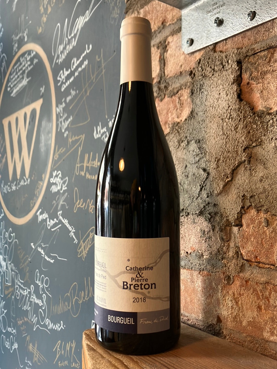 Catherine and Pierre Breton 'Franc de Pied' Bourgueil  2018