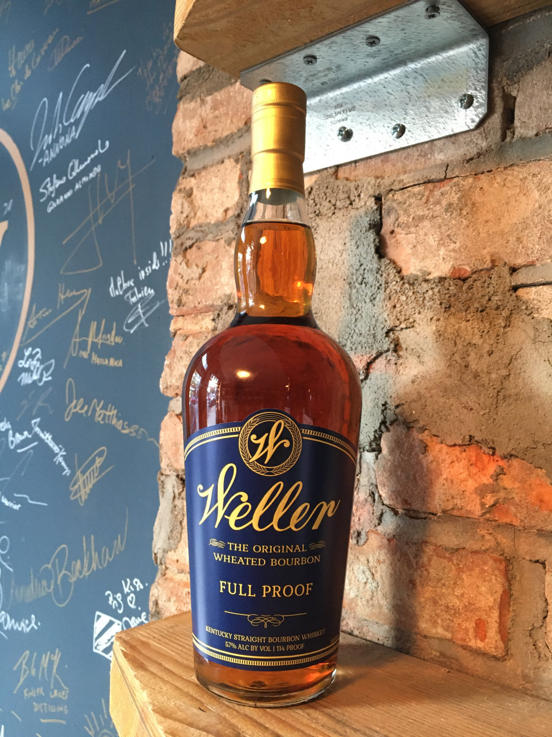 WL Weller Full Proof 114 Wheated Bourbon Whiskey 750ml
