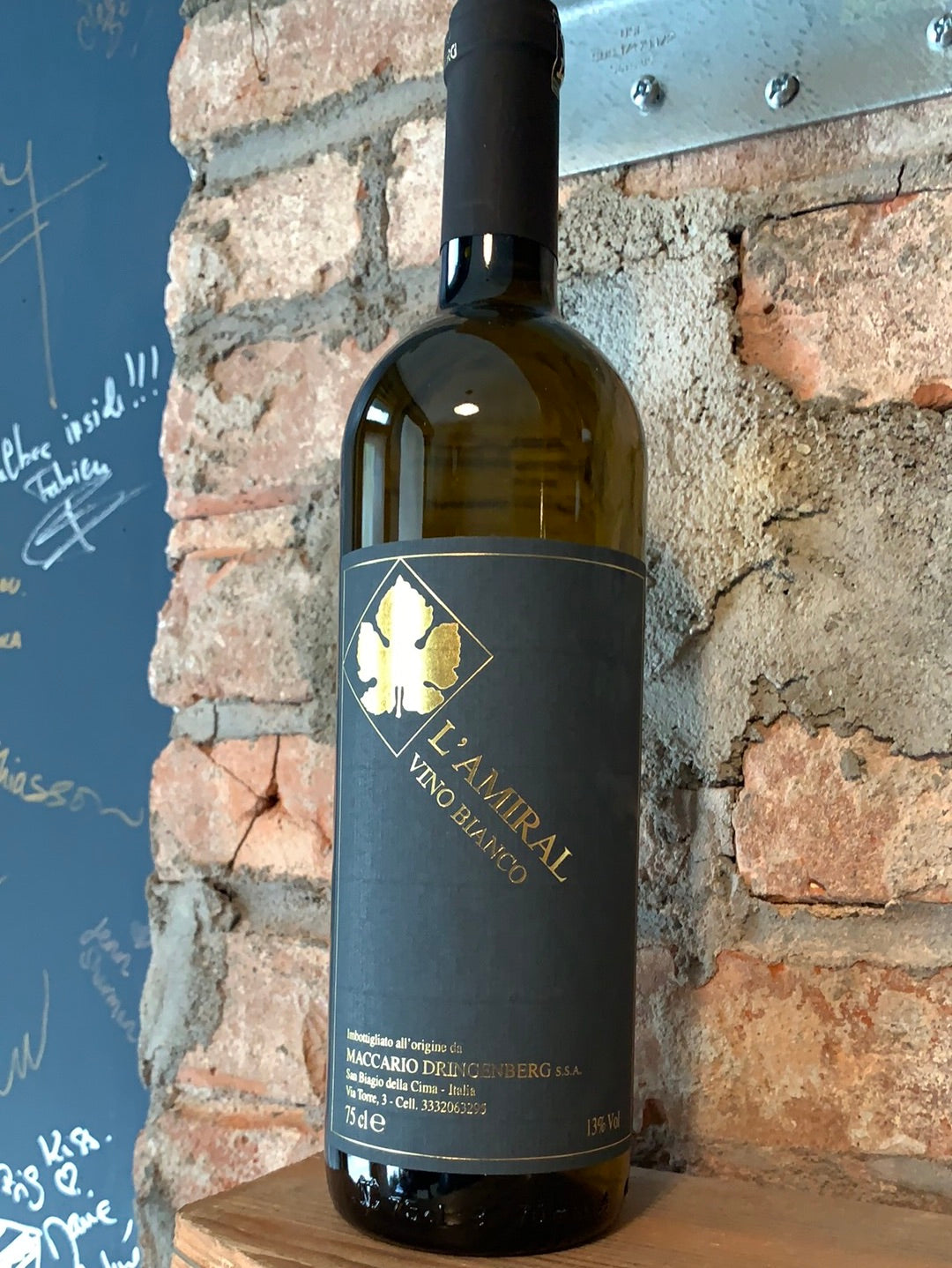Maccario Dringenberg "L'Amiral" Vino Bianco 2019