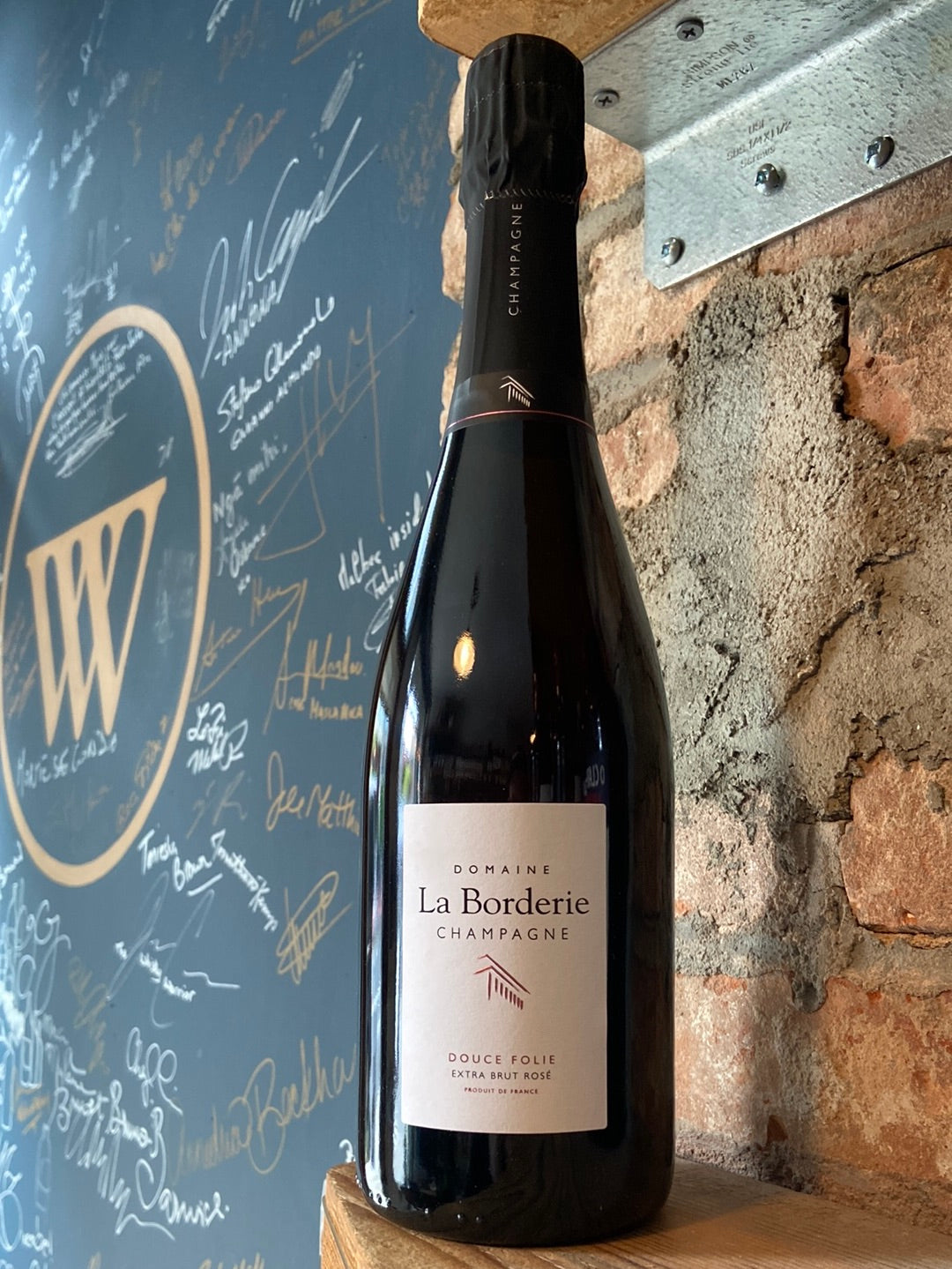 La Borderie Champagne "Douce Folie" Extra Brut Rose NV
