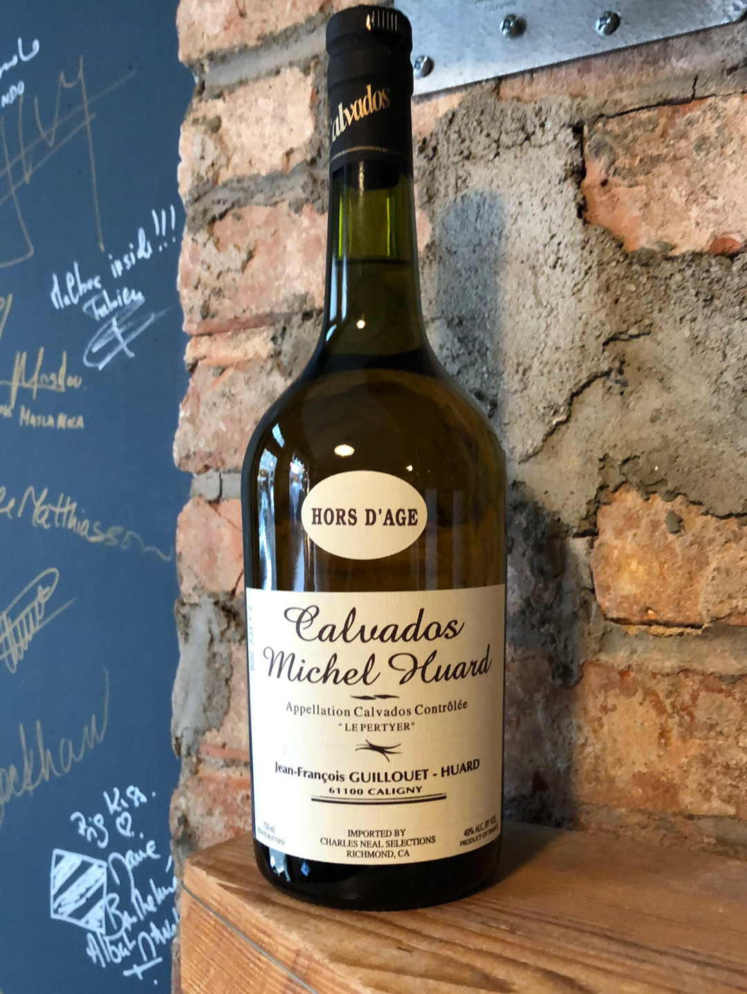 Michel Huard Guillouet "Hors d'Age" Calvados [NY STATE ONLY]